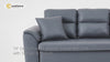 Full Sleeper Convertible Sofa with Storage & Pockets Sofa Bed Deep Gray